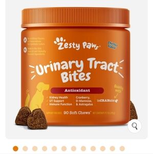 Zesty Paws Urinary Tract Bites for Dogs USED